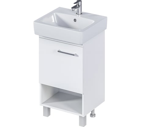 Тумба 1Marka Tera 55Н 1 дверь, белый глянец У76059