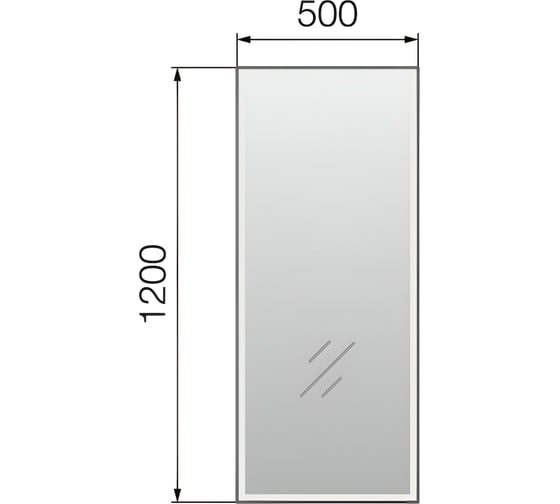 Зеркало Marka One Stella 50 У85579