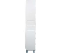 Шкаф-пенал 1Marka для ванной Кода 35 см Напольный, цвет Белый глянец, У57595
