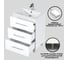 Тумба Marka One под раковину в ванную 80см напольная цвет Белый глянец У69543 4