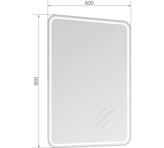 Зеркало Marka One Modern 60 У52209