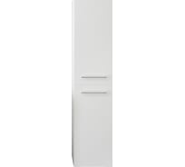 Пенал 1Marka в ванную Соната 35 подвесной с бельевой корзиной Белый глянец Правый У23257