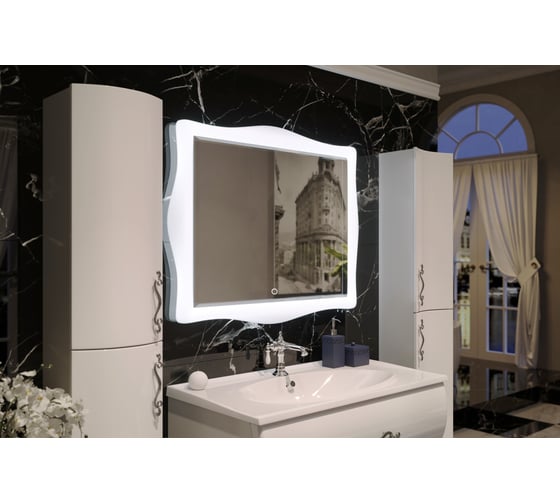 Зеркало с подогревом Aima Amethyst 80x100 Light У51944