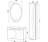 Пенал Aima Mirage 30П 1 дверь White L У51078 3