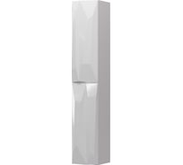 Пенал Aima Crystal 30П 2 двери White L У51084
