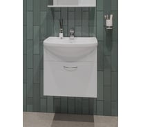 Подвесная тумба без раковины ORANGE Роса PRo-50TUW белый глянец  X335265135