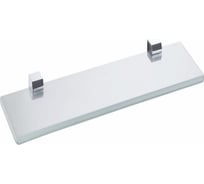 Настенная полочка RavSlezak стеклянная, цвет хром NLA0900/60