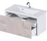 Тумба Marka One Romb 90П 1 выдвижной ящик Cappuccino У67845 10