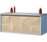 Тумба Marka One Romb 90П 1 выдвижной ящик Vanila У67846 1