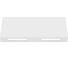 Столешница Misty Solid Surface 120 см, белый, с 2 вырезами 4623723857544 3