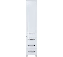 Шкаф-пенал Misty терра 40 белый, с 3 ящиками, правый П-Тер0504001-3ЯП