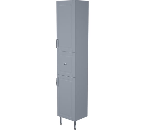 Напольный пенал IDDIS, Oxford, 36 см, светло-серый OXF36L0i97