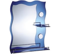 Комбинированное зеркало Potato синий 600x450 мм P760-2