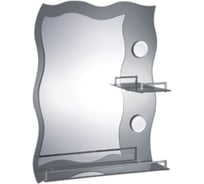 Комбинированное зеркало Potato серый, размер 600x450 мм P760-4