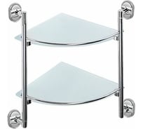 Полка стеклянная Potato угловая 2-этажная P2907-2