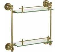 Стеклянная полка Potato 2-х этажная P2620-2