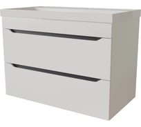 Подвесная тумба для ванной MIXLINE "Лайн-80" под умывальник Fest-80 Sanita Lux, ПВХ 553013