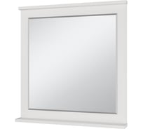 Зеркало с полкой Misty марта 80, белый глянец П-Мрт02080-011