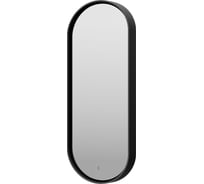 Зеркало Brevita saturn 1150x500, овальное, сенсор на зеркале, черное SAT-Dro1-050-black