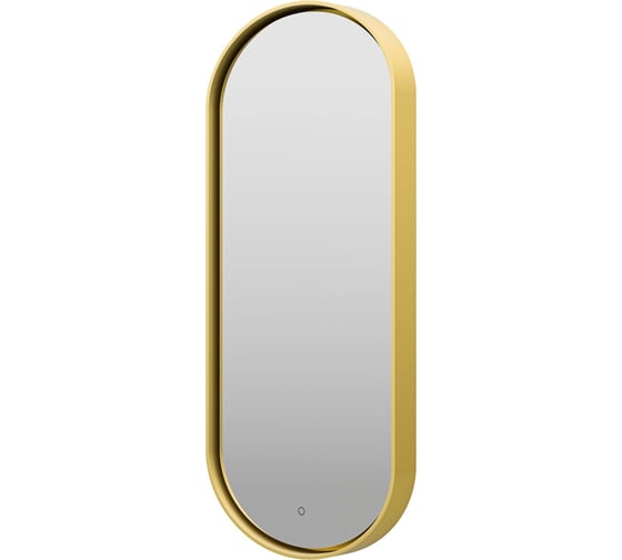 Зеркало Brevita saturn 1150x500, овальное, сенсор на зеркале, золото SAT-Dro1-050-gold
