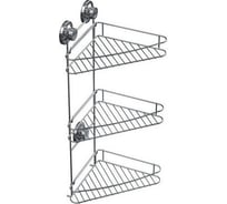 Полочка Potato угловая на вакуумных присосках P7931-3