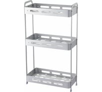 Настенная полка Zenfort 3-ярусная, серебро ta-3540a3 101206