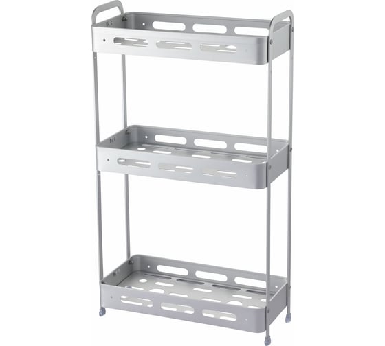 Настенная полка Zenfort 3-ярусная, серебро ta-3540a3 101206