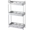 Настенная полка Zenfort 3-ярусная, серебро ta-3540a3 101206 1