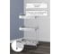 Настенная полка Zenfort 3-ярусная, серебро ta-3540a3 101206 2