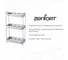 Настенная полка Zenfort 3-ярусная, серебро ta-3540a3 101206 4