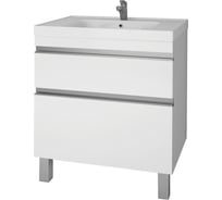 Тумба Dreja eco Grace Pus 70, белый лак, 2 ящика 99.0905