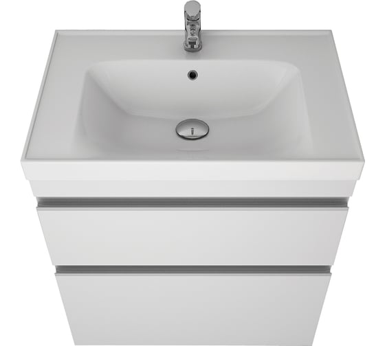 Тумба Dreja eco Grace Pus 70, белый лак, 2 ящика 99.0905