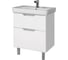 Тумба Dreja eco Q Plus 60, белая 99.0004 1