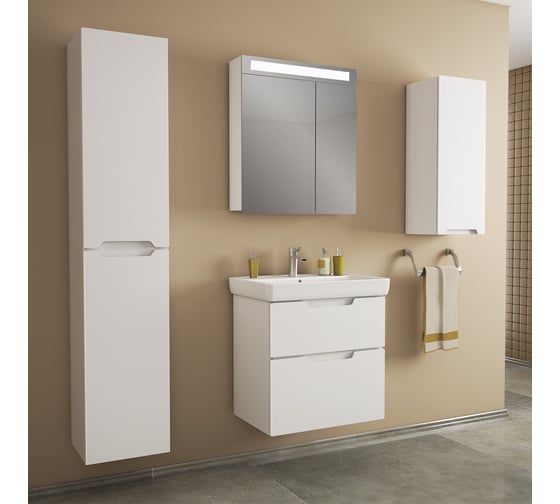 Тумба Dreja eco Q 55, белая 99.0007