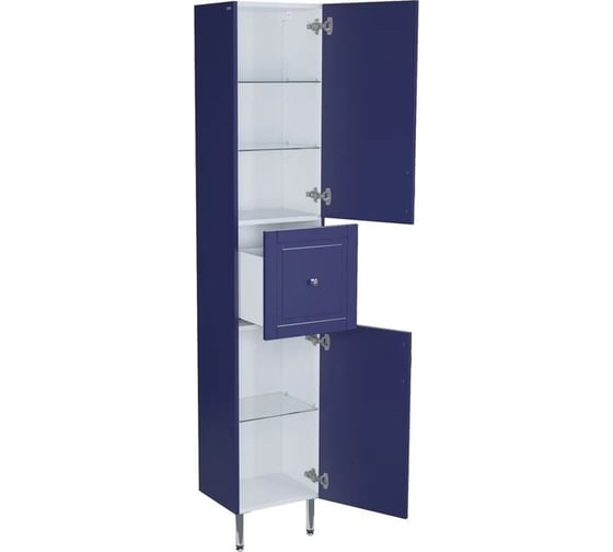 Напольный пенал IDDIS oxford 36 см, синий OXF36N0i97