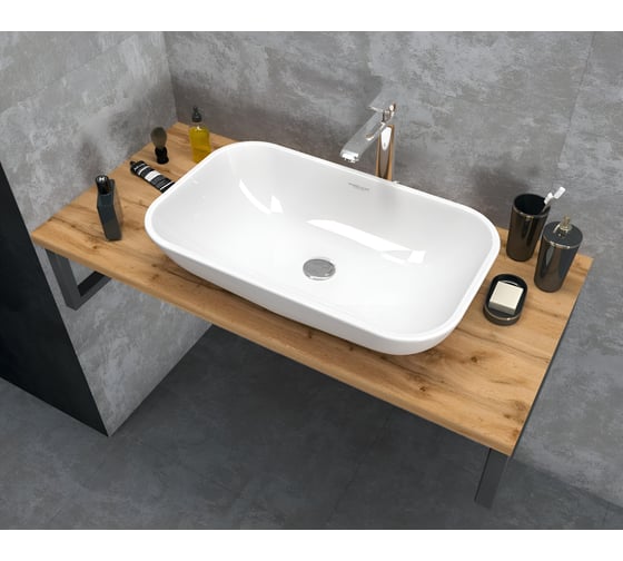 Столешница 1Marka GRUNGE LOFT 80 Дуб Вотан У85830
