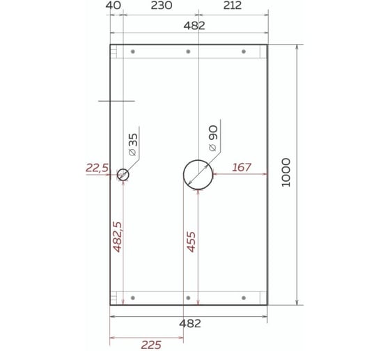Столешница 1Marka GRUNGE LOFT 100 Дуб, Вотан У85832