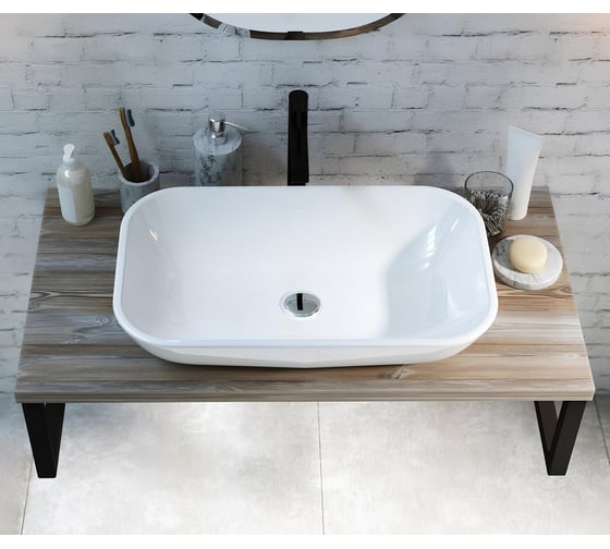 Столешница 1Marka GRUNGE LOFT 90 Дуб Намибия У85834