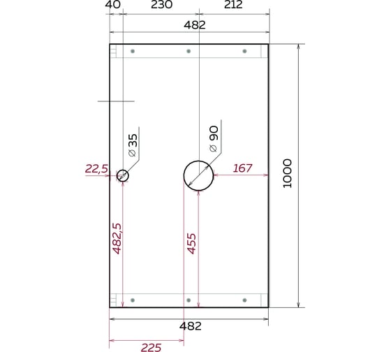 Столешница 1Marka GRUNGE LOFT 100 Дуб, Намибия У85835