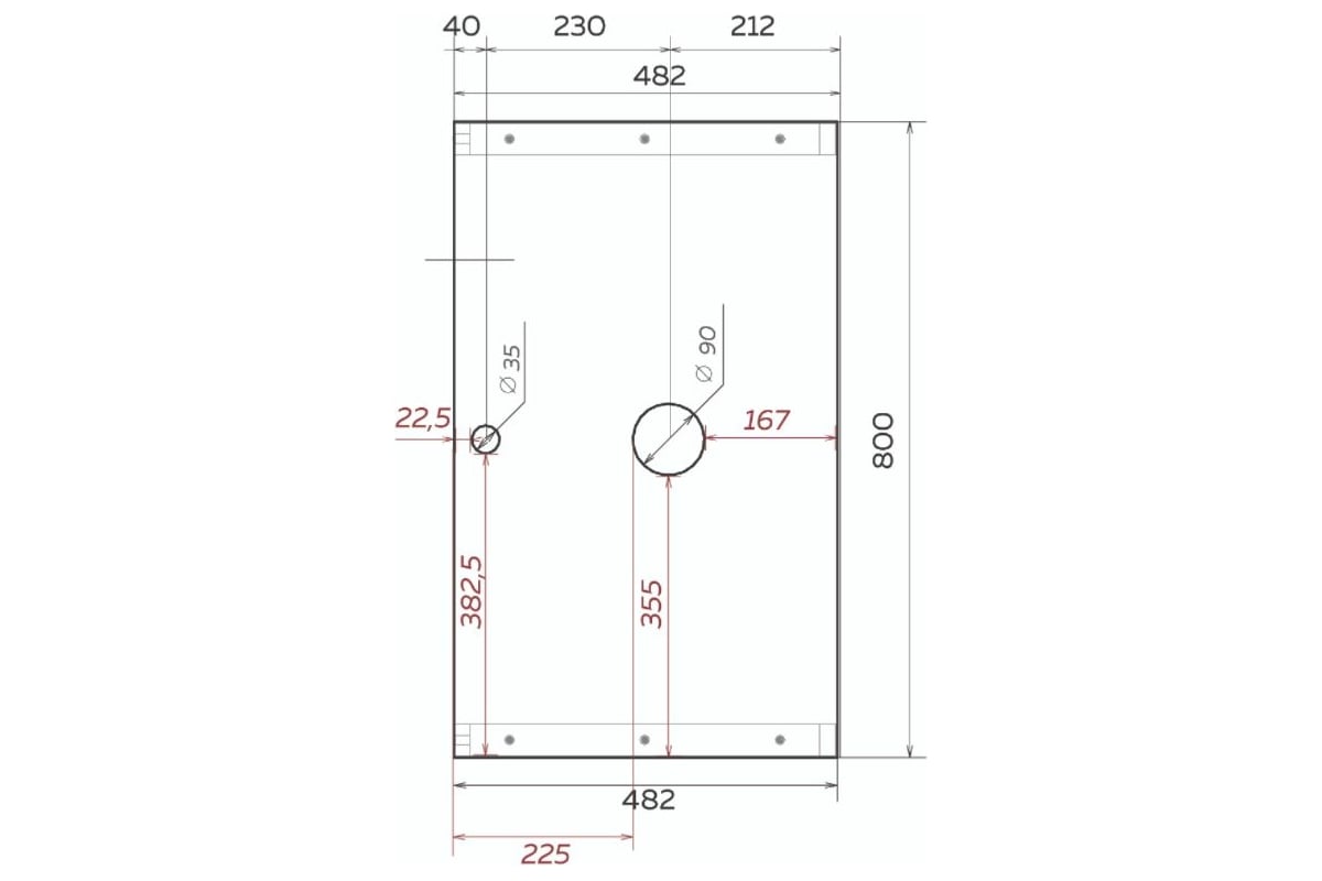 Столешница grunge loft 80 бетон светлый