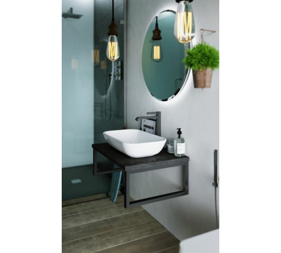 Столешница 1Marka GRUNGE LOFT 100 Бетон, темно-серый У85838