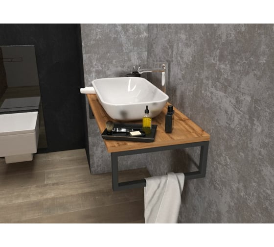Столешница 1Marka GRUNGE LOFT 90 Дуб Вотан У85831