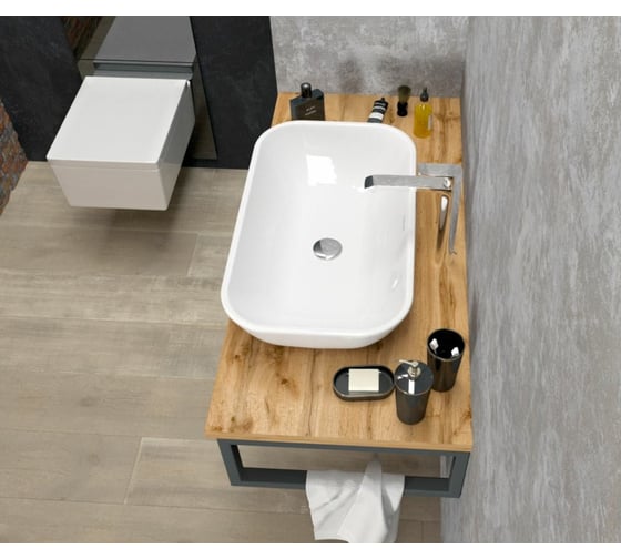 Столешница 1Marka GRUNGE LOFT 90 Дуб Вотан У85831