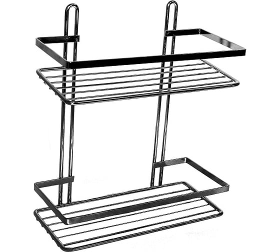 Полка 2-х ярусная прямая NOVADOM 250x110x285 E-002M 31224573