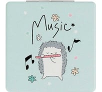 Карманное складное зеркальце MESHU Hedgehog music MS_52731