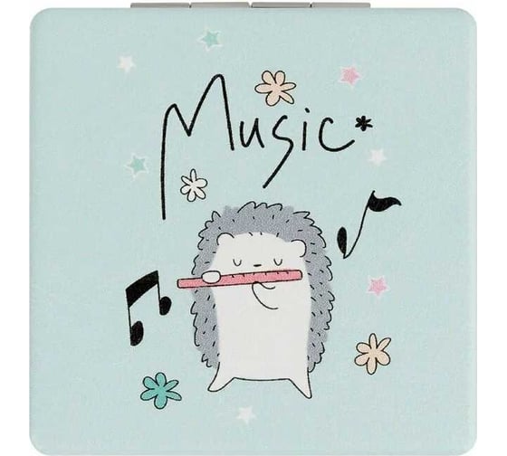 Карманное складное зеркальце MESHU Hedgehog music MS_52731 1