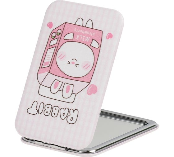 Карманное складное зеркальце MESHU Milk rabbit MS_52713