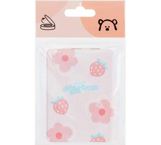 Карманное складное зеркальце MESHU Pink charm MS_52703