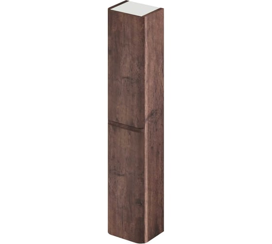 Подвесной пенал ИТАНА Roberto 25 250x200x1200 мм, акация темная 4657792952039 1
