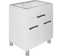 Тумба для ванной MIXLINE "ЭТЬЕН-65" под умывальник Нелли 65, ПВХ 553775